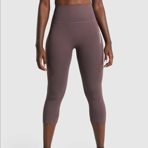 Gymshark energy seamless cropped leggings XS